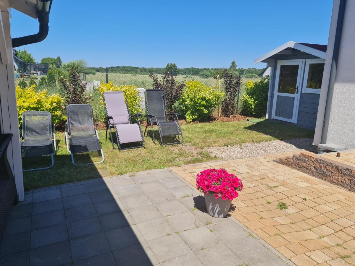 Domki Osada Kalinowa Leba Nowecin Sauna Eksteriør bilde