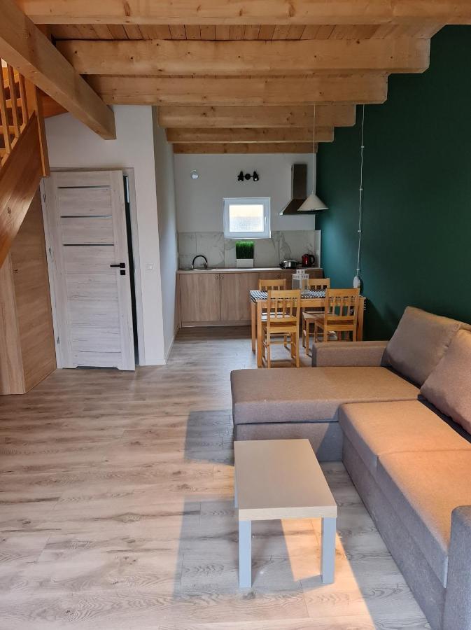 Domki Osada Kalinowa Leba Nowecin Sauna Eksteriør bilde